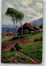 Reiss, Fritz Sommer im Schwarzwald Nr. 11 Elchlepp Künstlerkarte