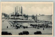 Brüssel Bruxelles Ausstellungen Ausstellung Palais de la Vie Catholique Kirche Auto Oldtimer Ausstellung 1935 Foto AK