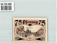 49770 W4479 Herzlake 1921 Notgeldschein 75 Pfennig