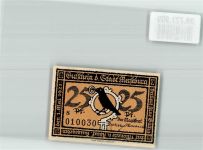 06217 O4200 Merseburg 1921 Notgeldschein 25 Pfennig