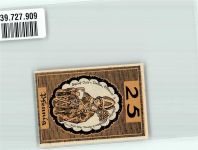 06217 O4200 Merseburg 1921 Notgeldschein 25 Pfennig