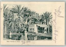 Suez 1902 - Tracht Fontaine de Moise