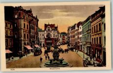 50667 W5021 Köln Altstadt-Süd 101 - Waidmarkt Straßenbahn Denkmal
