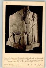 London Geflügelter menschenköpfiger Stier Britisches Museum Mythologie
