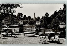 64625 W6140 Auerbach Foto AK Christliches Erholungsheim Waldruhe Terrasse