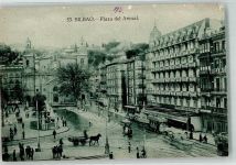 Bilbao - Straßenbahn Plaza del Arenal
