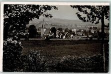 57629 W5239 Höchstenbach FOTO KEINE AK mit Ev. Kirche Foto Original aus Archiv eines Ansichtskartenverlags Ort handschriftlich