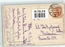 In einem kühlen Grunde da geht ein Mühlenrad H. Stalzer Verlag Hermann A. Wiechmann Nr. 251 Mühle 1916