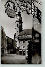 84529 W8261 Tittmoning - Entenstraße m. Stiftskirche