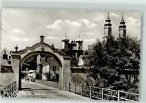 88430 W7956 Rot an der Rot Foto AK Kirche Kloster