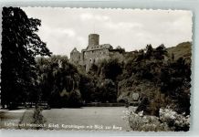 52396 W5169 Heimbach , Eifel Foto AK Burg