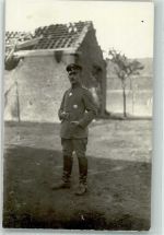 Deutscher Kavallerieoffizier in Uniform mit Eisernem Kreuz WK I Orden 1918 Privatfoto AK
