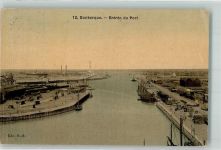 59240 Dunkerque 1919 - Hafen Leuchtturm