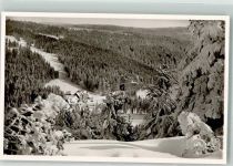 72270 W7292 Obertal , Kr Freudenstadt Foto AK Winter