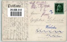 Jagd Kunstverlag Rehn u. Linzen No.360 Fromme, L. Gebrauchsspuren