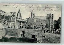 25660 Montfaucon 1914 Gebrauchsspuren Feldpost WK I VI.Res.Korps Foto AK