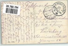 25660 Montfaucon 1914 Gebrauchsspuren Feldpost WK I VI.Res.Korps Foto AK