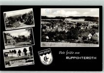 53809 W5207 Ruppichteroth Foto AK Brölstrasse Jugendheim Oberdorf