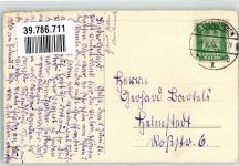 Kind Brief Feder Tintenfass 1926 Künstlerkarte
