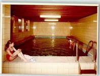 55758 W6581 Bruchweiler FOTO KEINE AK Schwimmbad Ort handschrfitlich Foto Original aus Archiv eines Ansichtskartenverlags