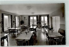 72070 W7400 Unterjesingen Foto AK Genesungsheim Schloss Roseck Speiseraum