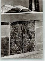 71540 W7157 Murrhardt - Walterichskirche Altarfrontplatte