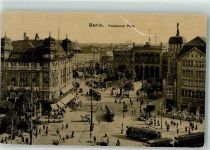 W1000 Berlin Mitte Potsdamer Platz Litfaßsäule Oldtimer Straßenbahn