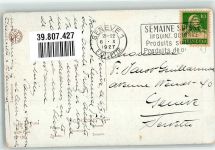 sign. Gabriel Nicolet Frau im Nachthemd Nachthaube Luxochromie Verlag A. Noyer Nr. 130 Künstler 1927 Künstlerkarte
