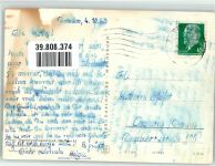 Prägedruck DDR Deutscher Fernsehfunk Gebr. Garloff N 1/63 Sandmännchen Gebrauchsspuren