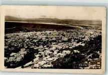 Haifa 1950 Foto AK Flugpost