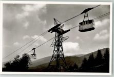 W7800 Freiburg im Breisgau Schauinsland Schwebebahn Foto AK