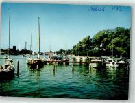 23730 W2430 Neustadt in Holstein Foto AK Hafen Sportboote