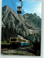W8100 Garmisch Zugspitz-Großkabinenbahn Eibsee Eisenbahn Hotel Schneefernerhaus Zahnradbahn