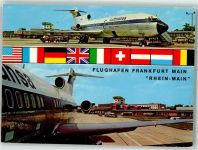 W6000 Frankfurt am Main Flughafen Omnibus Lufthansa Foto AK