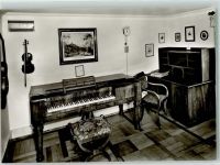 71384 W7056 Schnait , Remstal Foto AK Silchermuseum Geburtsstube Klavier