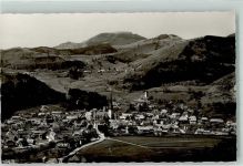 79677 W7869 Schönau im Schwarzwald Foto AK mit Kirche Mariä Himmelfahrt und Bergkirche