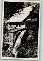 W7868 Todtnau Ort handschriftlich Schwarzwaldmühle 1950 Foto AK