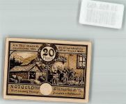 98714 O6316 Stützerbach 1921 Notgeldschein 20 Pfennig Die Glasindustrie