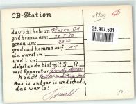 Bax-Banny CB-Station Ausmalkarte Qsl-Karte