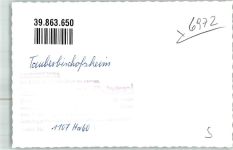 97941 W6972 Tauberbischofsheim FOTO KEINE AK Oldtimer Ort handschriftlich