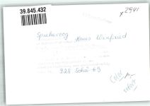26474 W2941 Spiekeroog FOTO KEINE AK Pension Winfried Ort handschriftlich