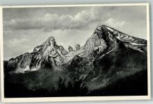 W8240 Berchtesgaden Familie Watzmann Berggesicht