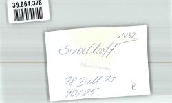 47475 W4132 Saalhoff FOTO KEINE AK Ort handschriftlich Foto Original aus Archiv eines Ansichtskartenverlags