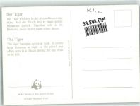 WWF World Fund for Nature Philatelie Tiger Maximum AK