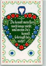 Sprüche Serie Herzen AHF Nr. 246 Lebkuchen