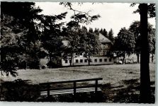 72250 W7290 Zwieselberg , Württ Gebrauchsspuren Hotel Pension Hirsch VW Käfer