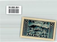 06493 O4306 Harzgerode 1921 Notgeldschein 50 Pfennig Gutschein No. 6916