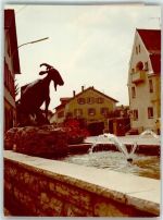 85110 W8079 Kipfenberg , Oberbayern FOTO KEINE AK Denkmal Ziege Brunnen Ort handschriftlich Foto Original aus Archiv eines Ansichtskartenverlags