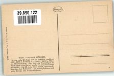 Faksimile Stengel u. Co. 49041 Körner, T. Künstlerkarte