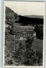 83700 W8185 Kreuth b Tegernsee Foto AK Sanatorium